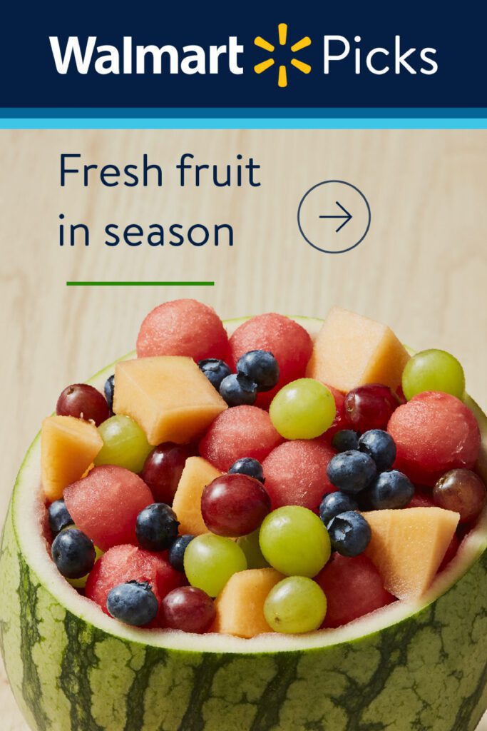 Walmart Picks - Fresh fruit in season, Banner