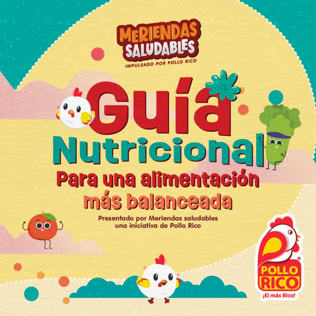 Meriendas Saludables - Nutrition Guide, illustrated cover
