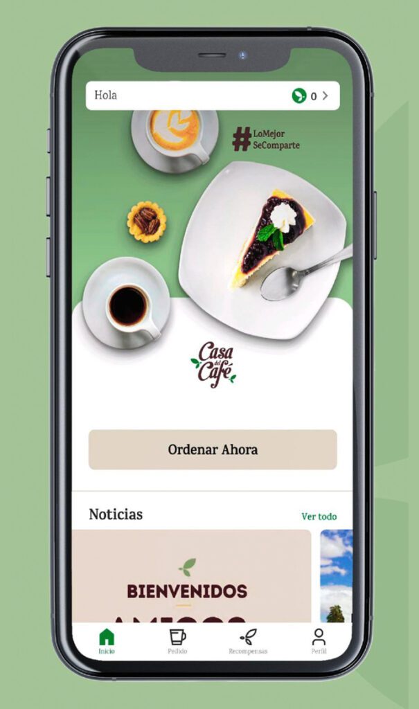 Casa del Café - App Screen 9