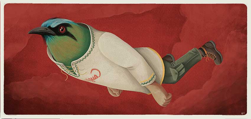 Guardabarranco obra de Kaiz